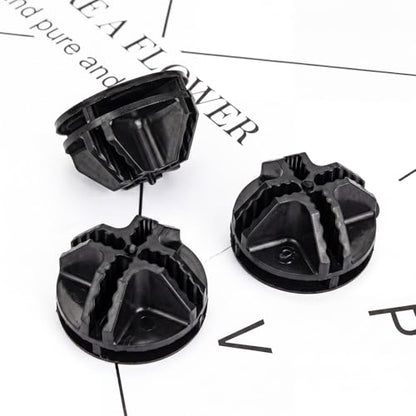 32 Pieces Cube Connectors Plastic Storage Wire Cube Organizer ABS Connectors for Modular Closet Storage Organizer and Wire Shelf (32 Count)