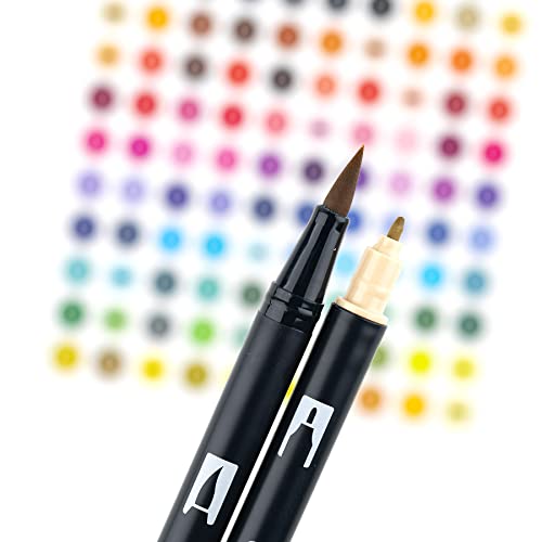 56170 Dual Brush Pen Art Markers (10 Count)