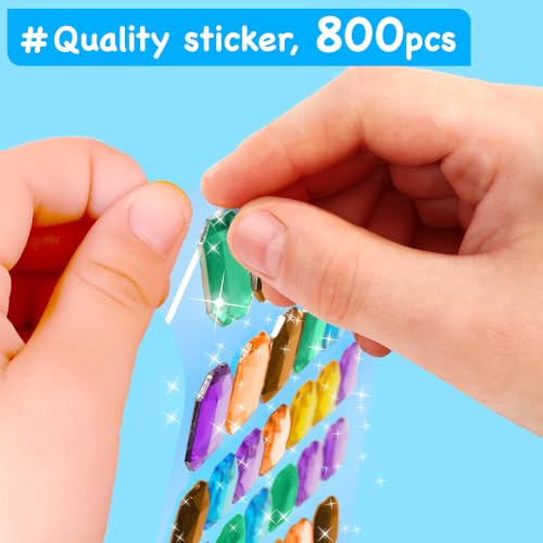 Gem Sticker Kit for Kids