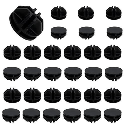 32 Pcs Black Plastic Connector for Wire Grid Cube (32 Count)