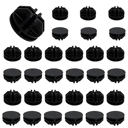 32 Pcs Black Plastic Connector for Wire Grid Cube (32 Count)