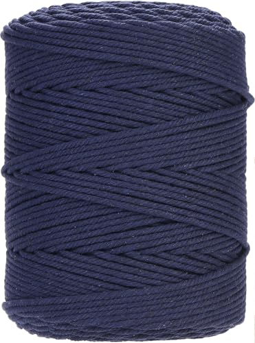 Macrame Cord 4mm x 328yards Natural Macrame Cotton Rope Colored Macrame Rope Soft Cotton Cord Macrame Supplies Craft Rope Macrame Yarn for Plant Hanger Wall Hanger Dreamcatcher