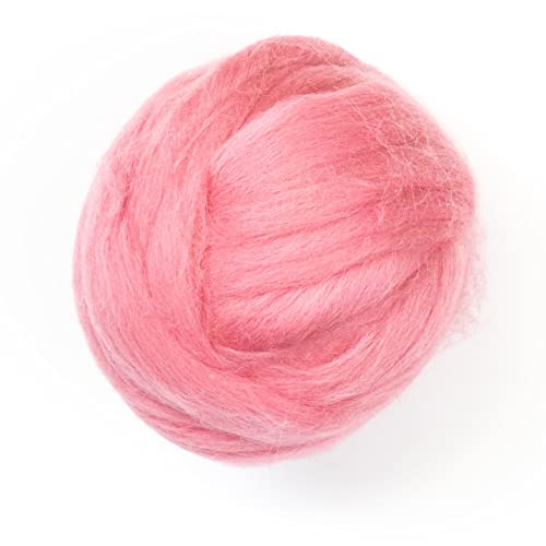 Colored Natural Wool roving