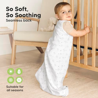 2 Pack Organic Baby Sleep Sacks
