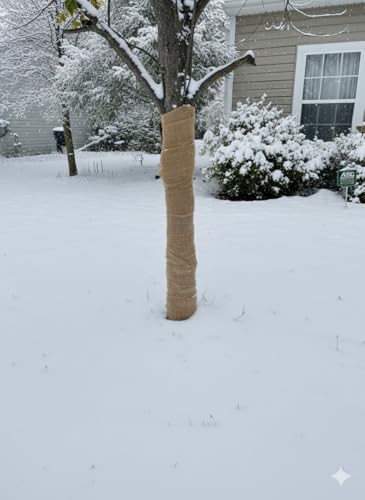 Natural Jute Burlap Ribbon (30 Foot)