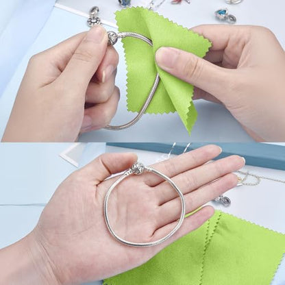 Silver Polishing Cleaning Cloth for Sterling Silver (50 Count)