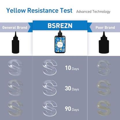 100g UV Resin Hard with 8 Wooden Sticks Premixed Resina UV for Jewelry Making (3.52 Ounce)