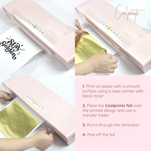Toner Foil Roll Laser & Laminator 12.6in x 32.8ft
