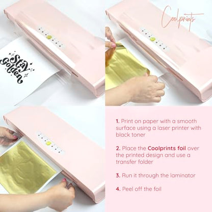 Toner Foil Roll Laser & Laminator 12.6in x 32.8ft