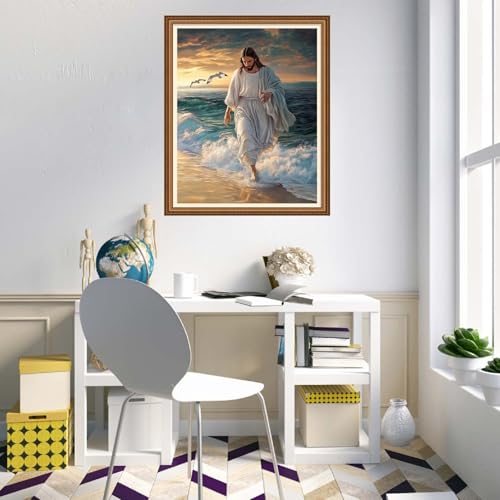 Cross Stitch Stamped Full Embroidery Kits DIY 11CT Cotton Thread Printed DIY Needlepoint Kits Craft Needlework Set Cross