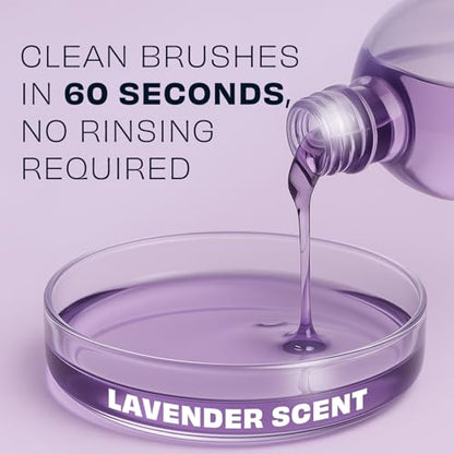 Original Lavender Makeup Brush Cleaner (16 Fl Oz)