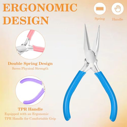 3 Pack Jewelry Pliers Set (3 Count)