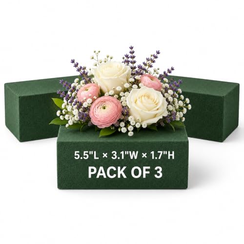Florables Wet Floral Foam Blocks (3 Count)