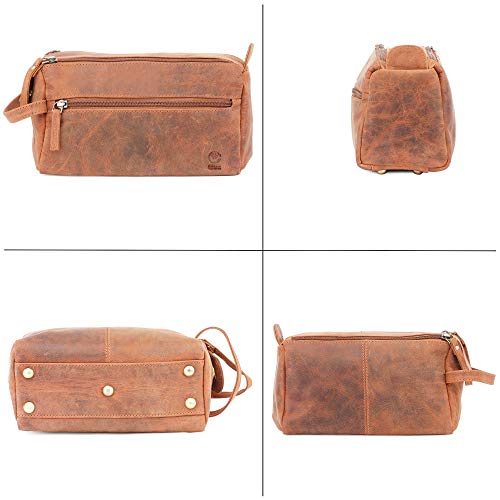Leather Toiletry Bag