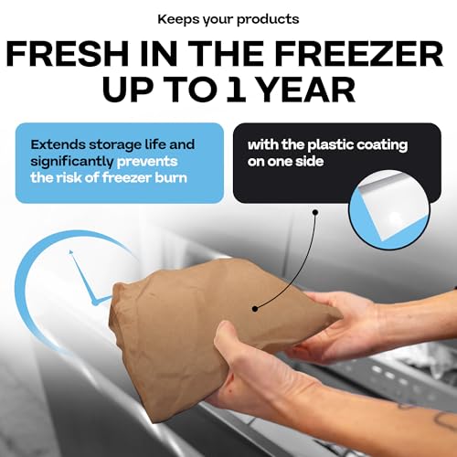 Brown Freezer Paper Roll 18" x 1800" (270 Sq Ft)