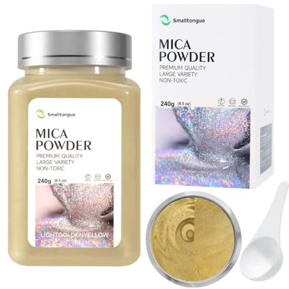 Mica Powder LightGoldenyellow