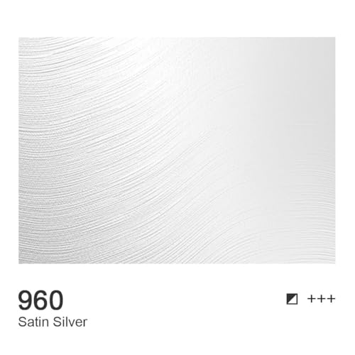 Satin Silver Acrylic Paint (4 Fl Oz)
