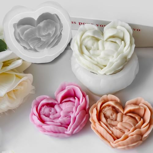 Flower Candle Mold