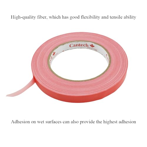 Red 0.5Inch Wide Floral Tape (600 Foot)
