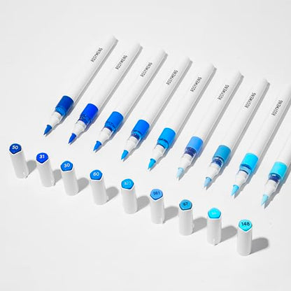 ROSYMENG 9 Color Acrylic Paint Pens (9 Count)