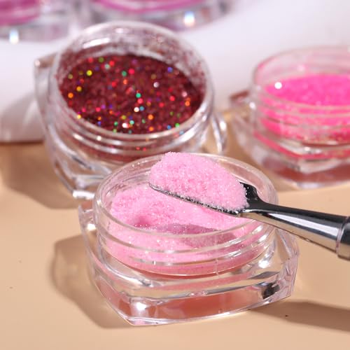 Holographic Sugar Glitter Powder for Nails (2.4 Ounce)