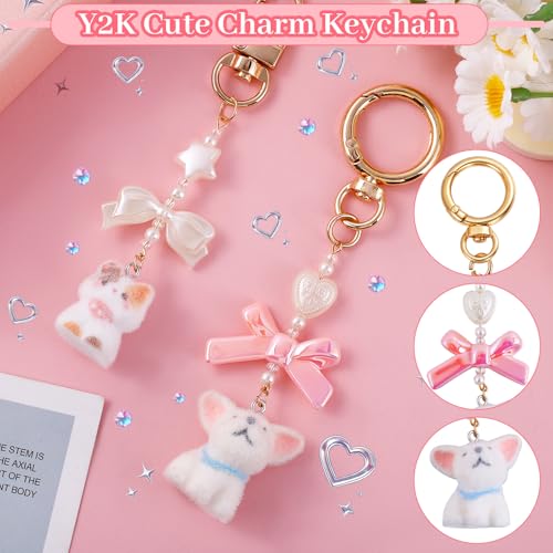 Pink 680PCS Keychain Making Kit DIY Crafts
