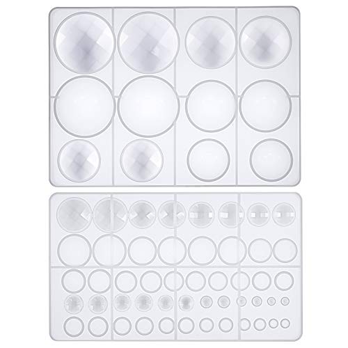 Cabochon Gem Resin Silicone Molds for Cake Decoration