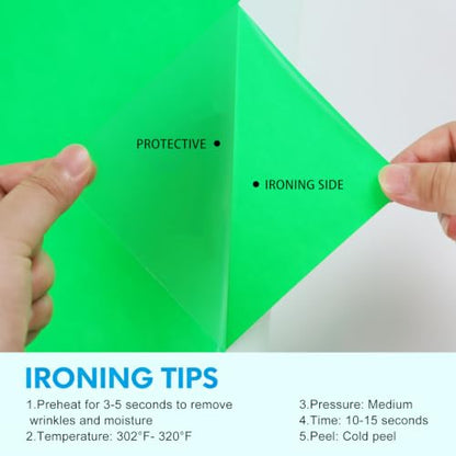 Neon Green HTV Iron on Vinyl 12Inch by 12ft Roll HTV Heat Transfer Vinyl for T