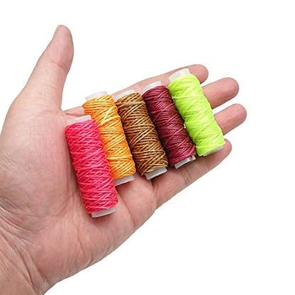 24 Colors Waxed Thread (942 Foot)