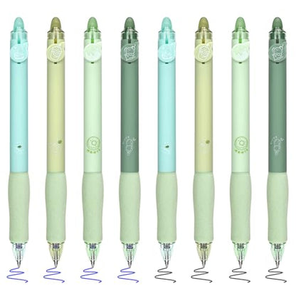 8Pcs Cute Erasable Pens (8 Count)