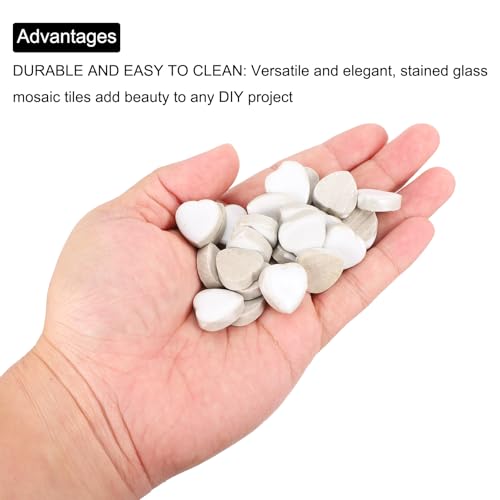 200g Ceramic Mosaic Tiles for Crafts Bulk