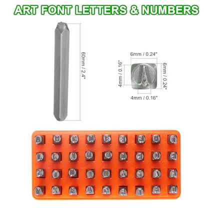 36pcs Metal Stamping Kit 5