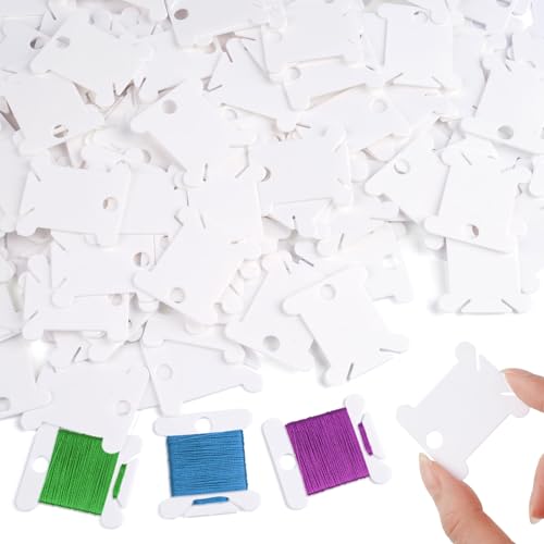 300 PCS Embroidery Floss Bobbins