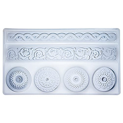 Art Mold for Polyclay Air Dry Clay Plaster