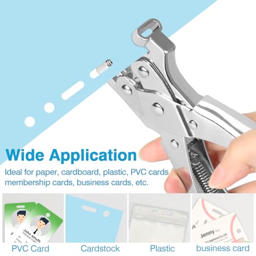 2 in 1 Badge Slot Hole Punch for ID Cards