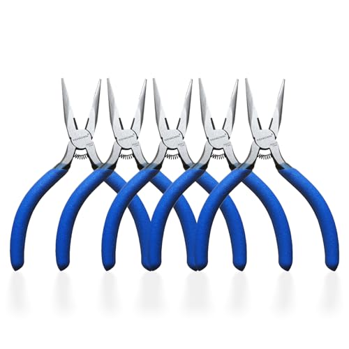 5" Mini Needle Nose Pliers (5 Count)