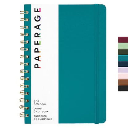 Graph Paper Spiral Notebook & Journal