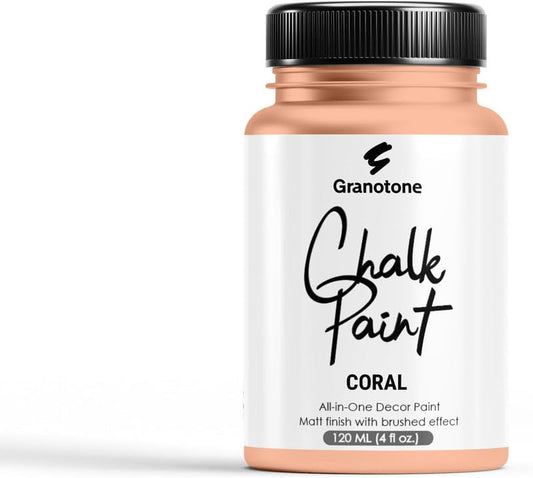 Chalk Paint Coral 4.1 fl oz 120 ml (4.1 Fl Oz)