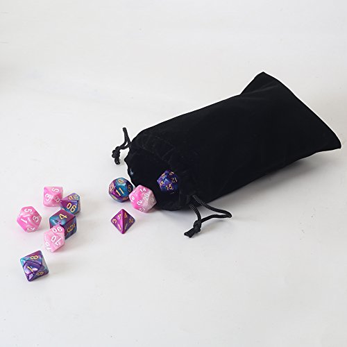 20pcs Velvet Bags 5x7 in for Jewelry Gift Packaging (20 Count)
