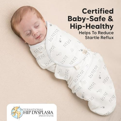 Newborn Swaddles with Zippers (3 Count)