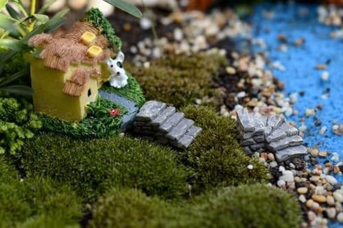 Curved Stone Steps Miniature Fairy Garden Accessories