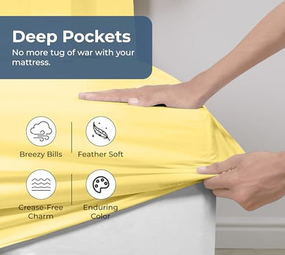 100% Organic Cotton Fitted Sheet