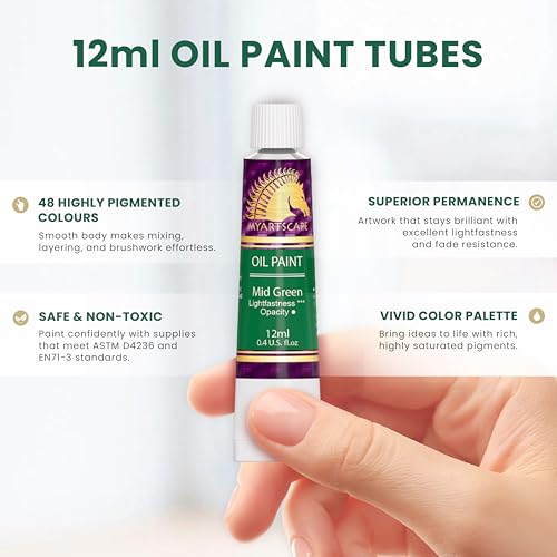 Oil Paint Set (19.48 Fl Oz)