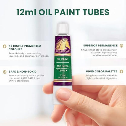 Oil Paint Set (19.48 Fl Oz)