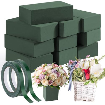 10 Pcs Small Floral Foam Blocks 5.5” x 3.1” x 1.7”