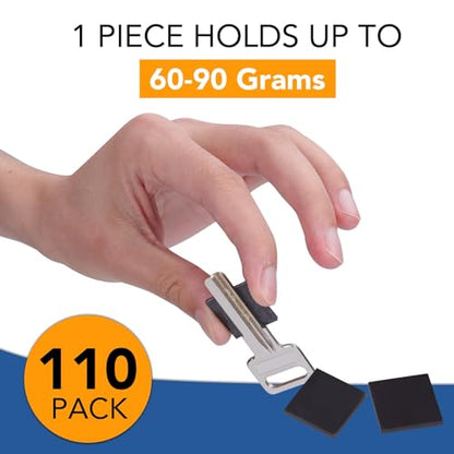 Magnets with Adhesive Backing 110Pcs Squares 20x20x2mm