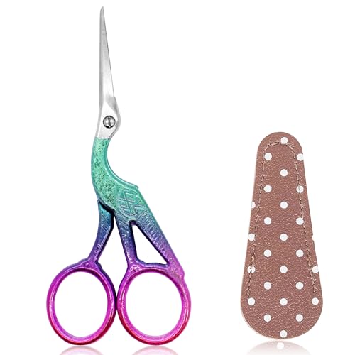4.5Inch Small Sewing Crochet Scissors Sharp Tip Stainless Steel