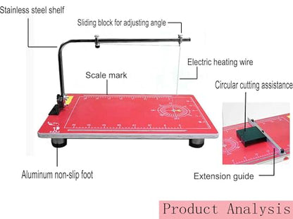 110V Hot Wire Foam Cutter with Scale