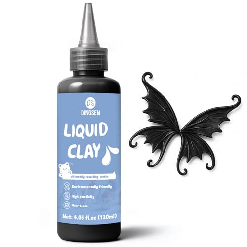 Liquid Polymer Clay Black 120ml