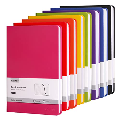 8 Pack Lined Journal Notebooks for Work (8 Count)